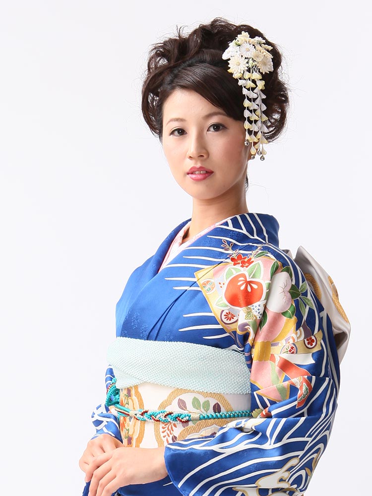 姿見 成人式 着付け 高級