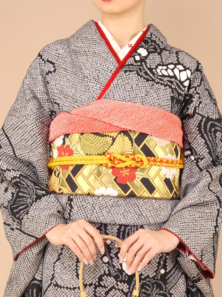 振袖 レンタル フルセット 成人式 結婚式 青 シンプル 蝶柄 適応