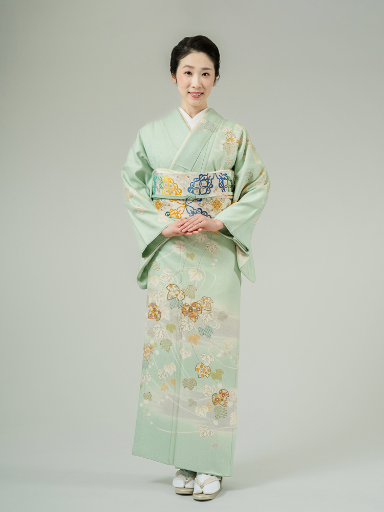 緑から選ぶ訪問着のレンタル | KIMONO－PRO京都