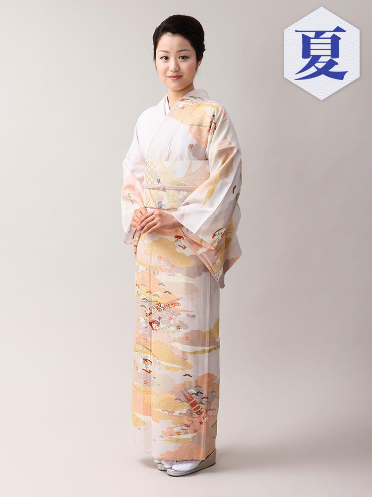 盛夏（7月と8月）から選ぶ訪問着のレンタル | KIMONO