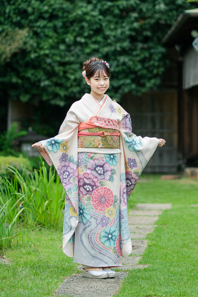 藤娘きぬたやの総絞り最高級振袖レンタル】総絞り・きぬたやの振袖