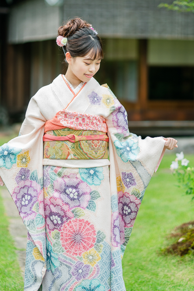 藤娘きぬたやの総絞り最高級振袖レンタル】総絞り・きぬたやの振袖