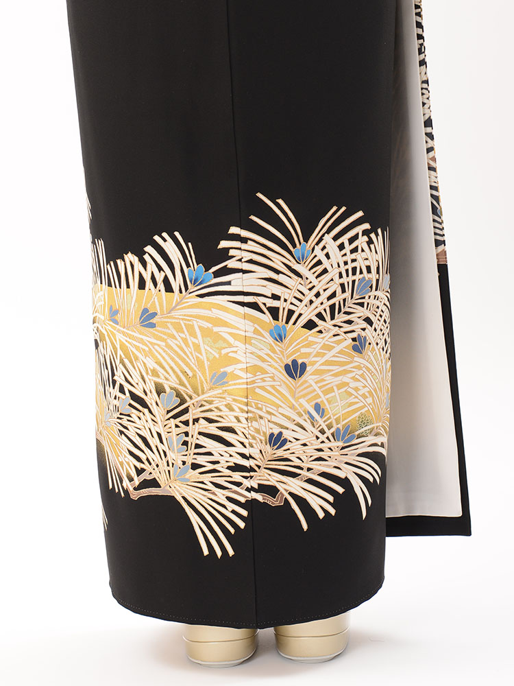 黒留袖 マッシュ 高級黒留袖レンタル】t-613 社長オススメのハイセンスな最高級京