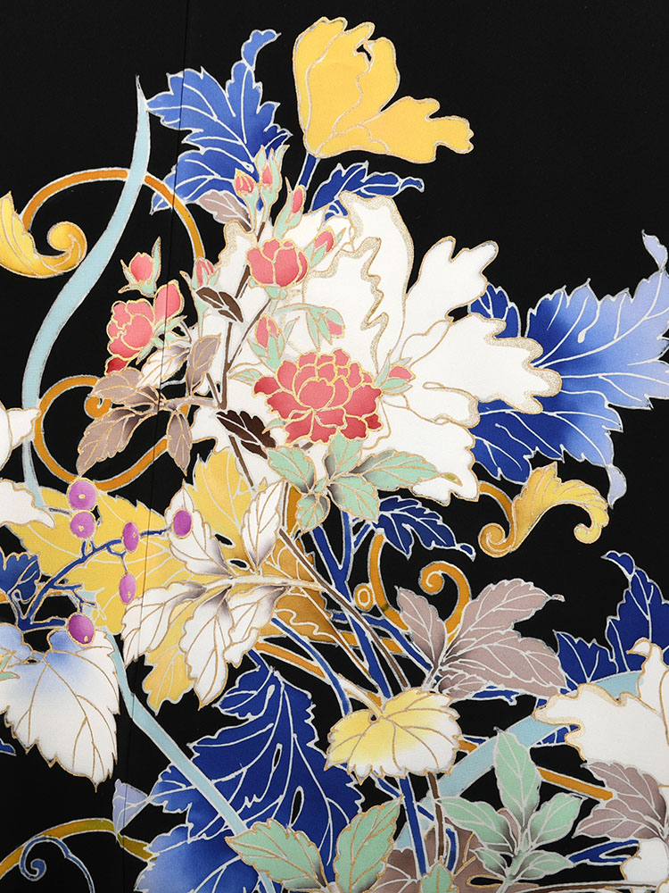 coページ 希少 裄65 着物 黒留袖 作家物 般若 比翼 U-7783 2025年最新】Yahoo!オークション -リサイクル黒留袖の中古品